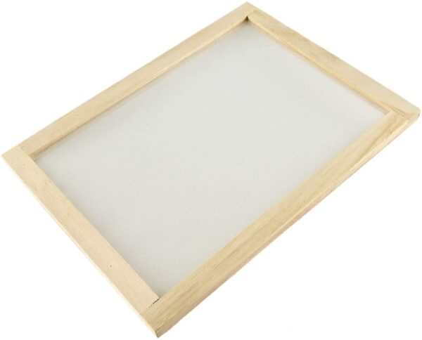 (12X15 Inch)Wooden Screen Printing Frame with Pre-Stretched 120No. Mesh - Image 3